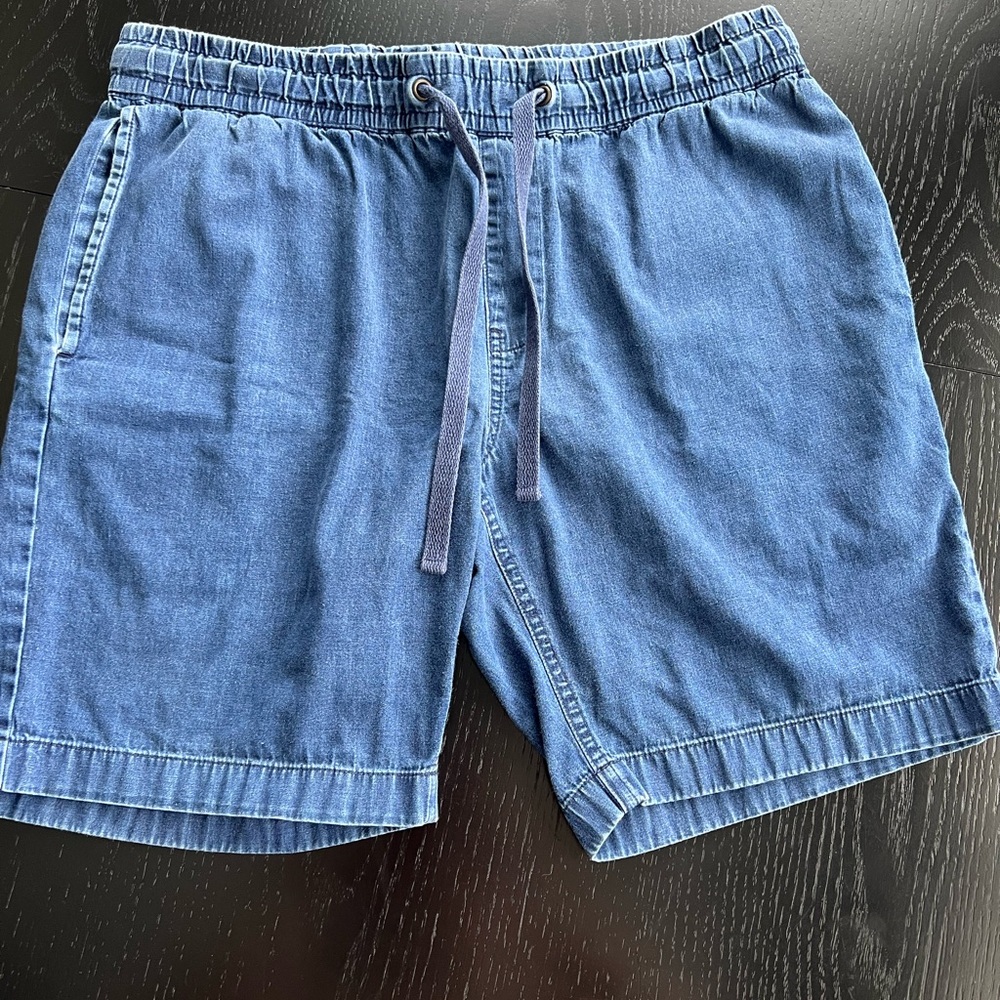 Men's J. Crew Stadium Shorts Denim